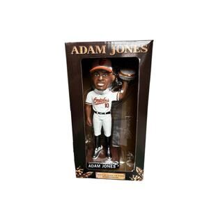 Adam Jones 10 Baltimore Orioles Hall Of Fame HOF Pie Bobblehead NIB SGA 8/9/2025